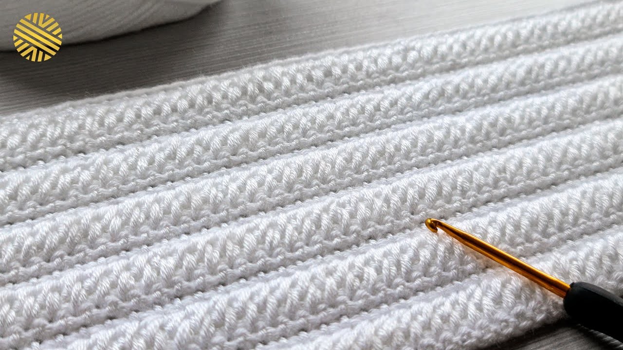 VERY EASY Crochet Pattern for Baby Blankets, Shawls and Bags! ✅ Amazing Crochet Stitch for Beginners