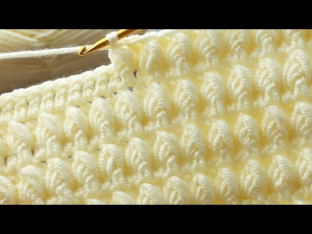 ⚡Wonderfulllll⚡⚡ pistachio filled* Super Easy  Crochet Baby Blanket For Beginners online Tutorial