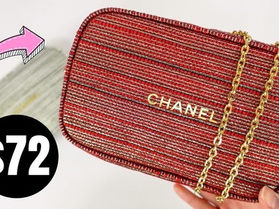 $72 Chanel Bag DIY ???? Designer Purse Hack