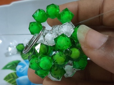 Beading a Circular Keyholder (private class)