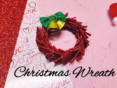 Christmas Crafts Day #14 |Christmas Wreath | Christmas Ornament | ‎@DIY with Minnie