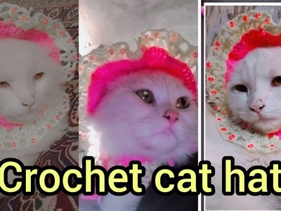 Crochet cat hat tutorial for beginners. crochet hat.crochet designs@shazeenagul