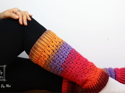 Crochet Easy Leg Warmers For Beginners
