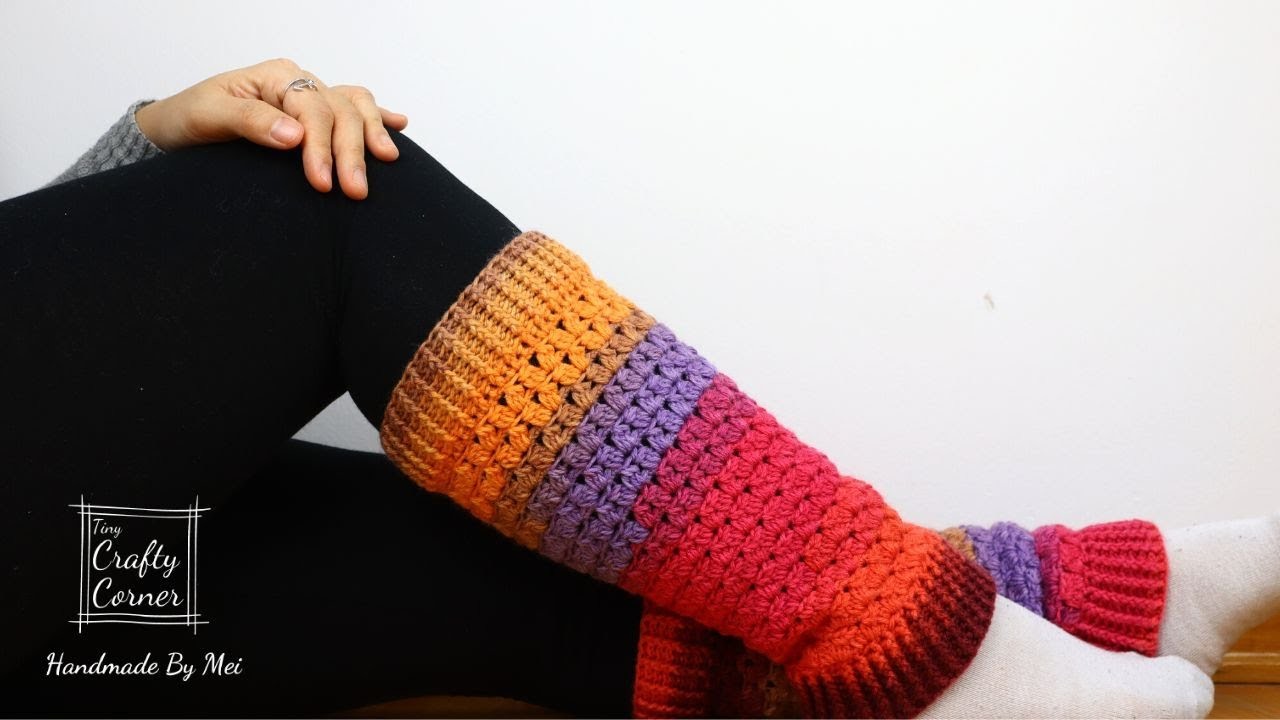 Crochet Easy Leg Warmers For Beginners