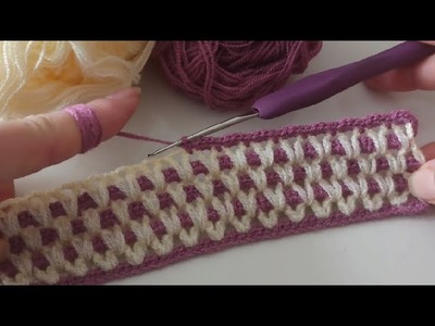 Crochet gorgeous design both easy and stylish blanket, shawl model=crochet techniques