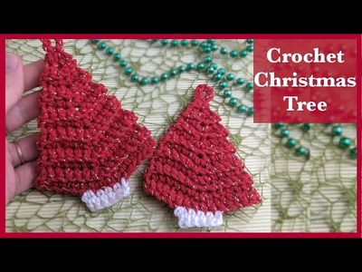 Crochet Mini Christmas Tree Ornament