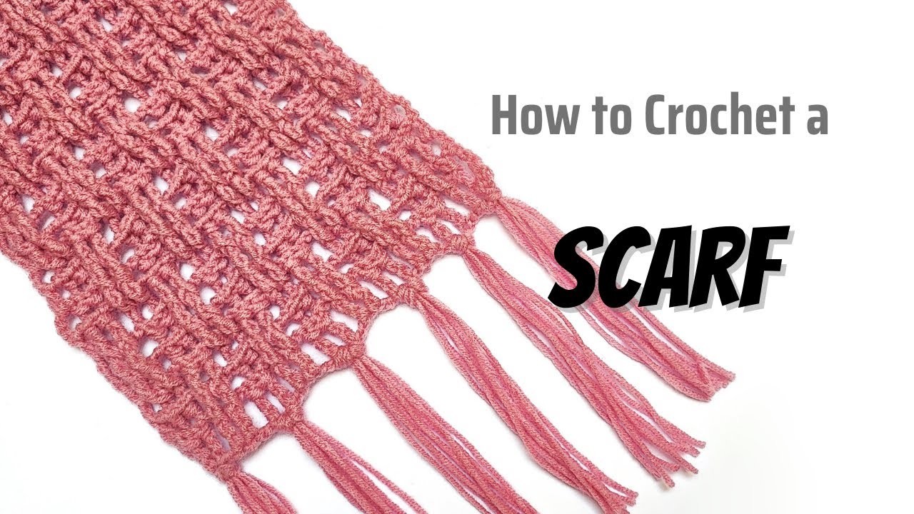 Crochet Scarf | Crochet How to | Scarf with Crochet | Free Crochet Scarf Patterns | Crochet a Scarf