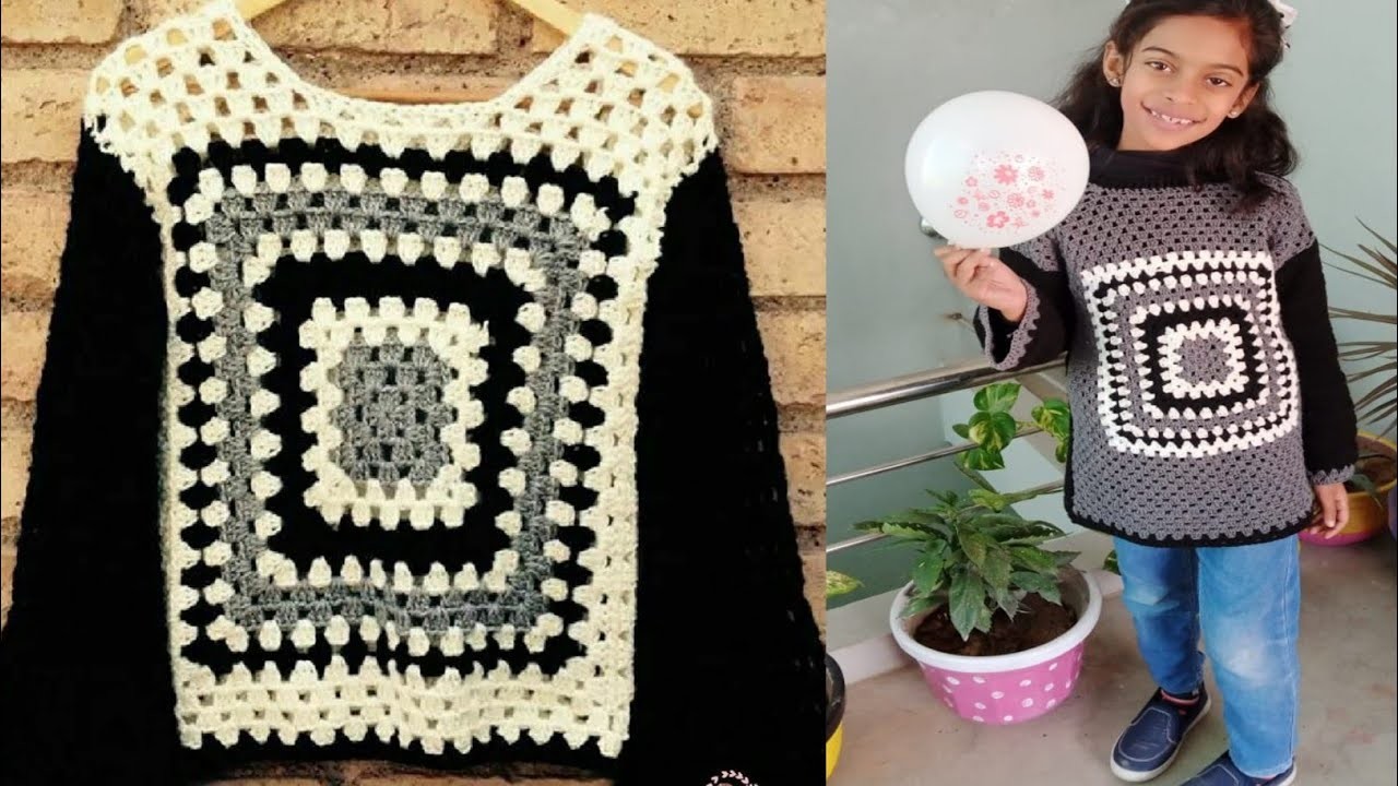 Crochet Sweater Tutorial | Crochet Beginners | How to Crochet a Sweater