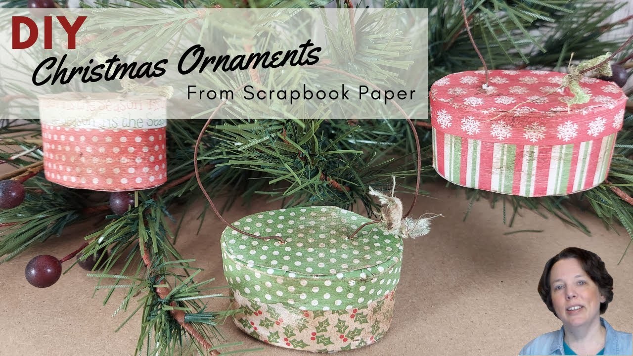 DIY Christmas Ornaments - Mini Boxes