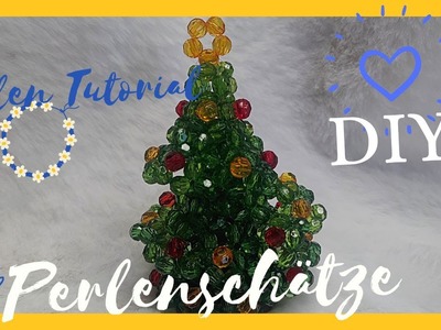 DIY Weihnachtsbaum #Schmuck selber machen - Perlenschätze