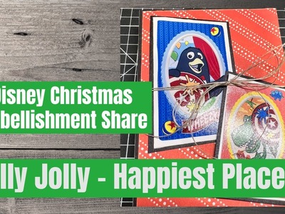 Holly jolly - Happiest Place Scrapbooking Embellishment Process Share