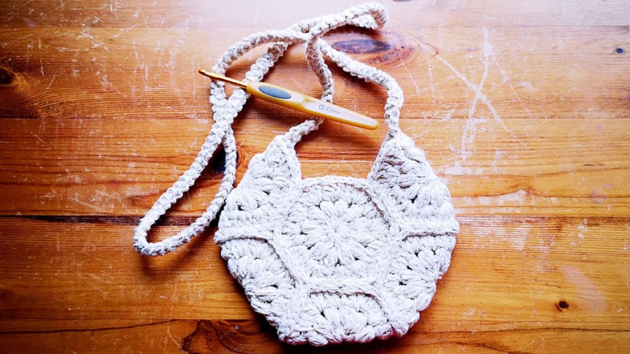 How to Crochet a beautiful bag | EASY | The Crochet Crowd