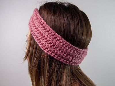 HOW TO CROCHET HEADBAND | HAIRBAND FOR WOMEN