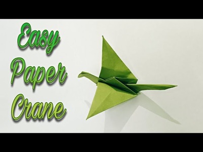 How to Make an Origami Crane | Origami Crane Step-by-Step | Easy Origami Ideas | Origami Bird