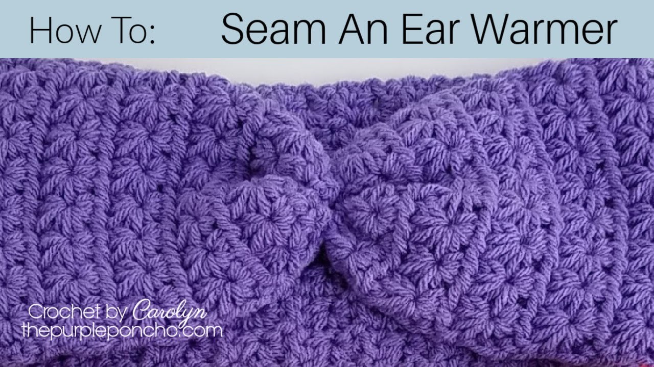 How To Seam An Ear Warmer