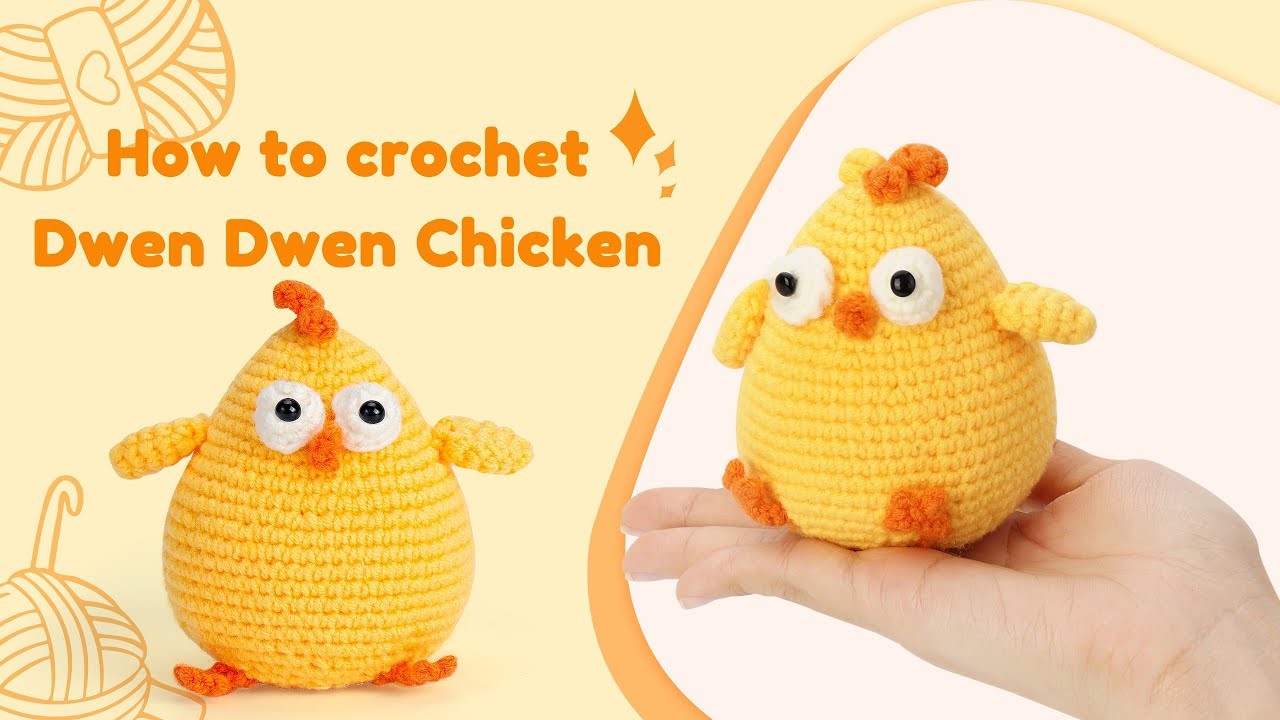 PP OPount - How to crochet the Dwen Dwen Chicken