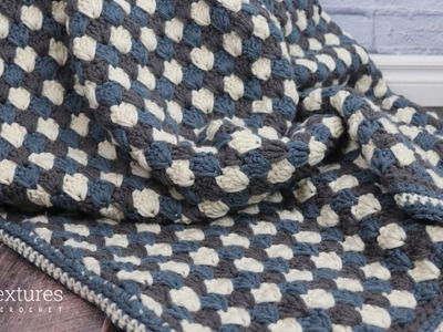 Seafarers Throw Crochet Pattern | Easy Crochet Blanket Pattern