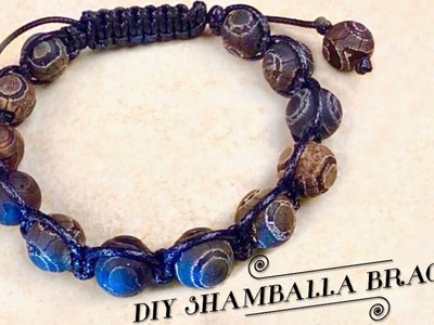 Shamballa Bracelet Tutorial | Sliding Knot | DIY Beaded Bracelet | Adjustable Bracelet Tutorial