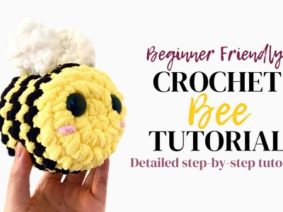 Step-by-Step Tutorial on How to Crochet a Bee in Roughly 30 Minutes: Quick, Easy, Amigurumi Bee
