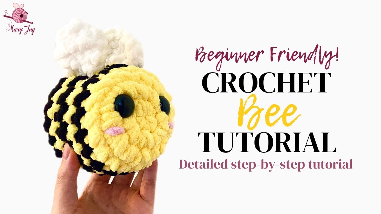 Step-by-Step Tutorial on How to Crochet a Bee in Roughly 30 Minutes: Quick, Easy, Amigurumi Bee