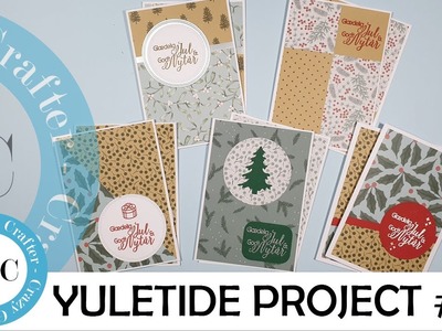 Yuletide project #7. 10 cards 1 paper pack