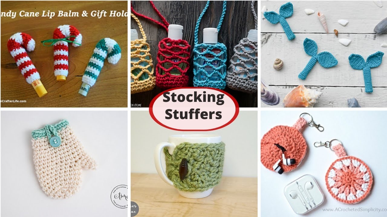 10 Crochet Stocking Stuffers For Christmas