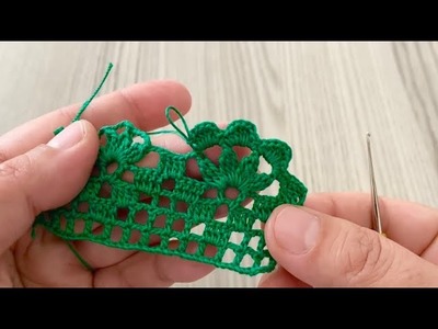 CHARMING Crochet  Edge Lace Pattern