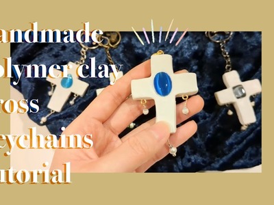 Create New Products With Me. Polymer Clay Cross Keychains Tutorial
