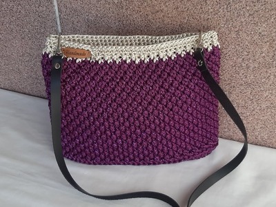 Crochet Bag Tutorial - Easy Crochet Handbag Toturial