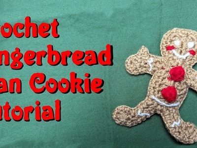 Crochet Gingerbread Man Tutorial | Holiday Cookies #1