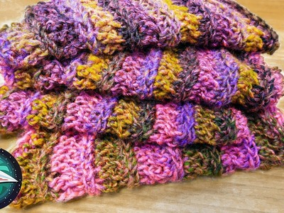 Crocheting | Easy Cuddly Winter Scarf | Amazing Pattern - One Ball One Scarf