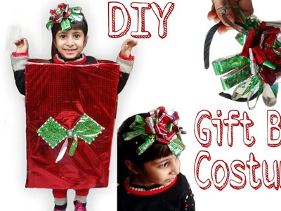 DIY Gift Box Costume | Christmas Costume Idea | Fancy Dress competition costume #costume