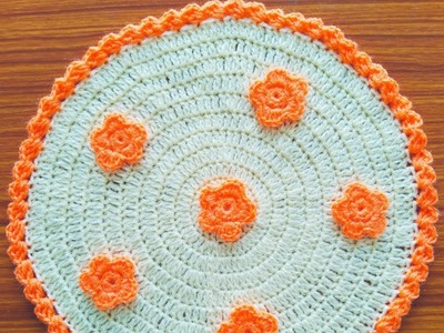 Easy And Beautiful Crochet Thalposh || Step By Step Tutorial For Tablemat