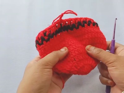 Easy Crochet baby hat tutorial.part -8