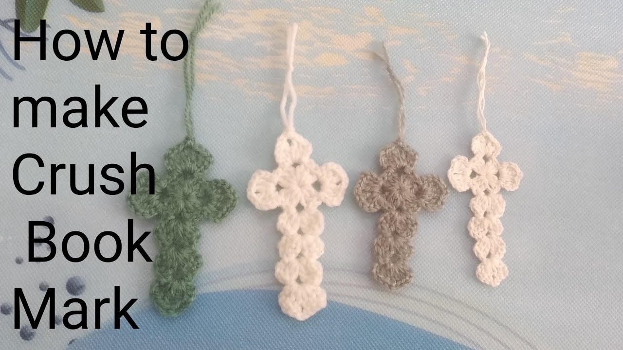 Easy crochet bookmark -Tutorial