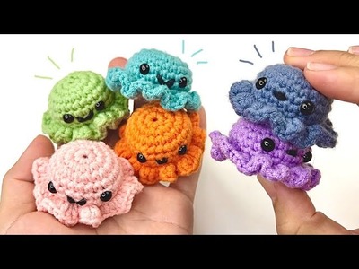 Easy Crochet Octopus Amigurumi Tutorial ???? Crochet Octopus DIY