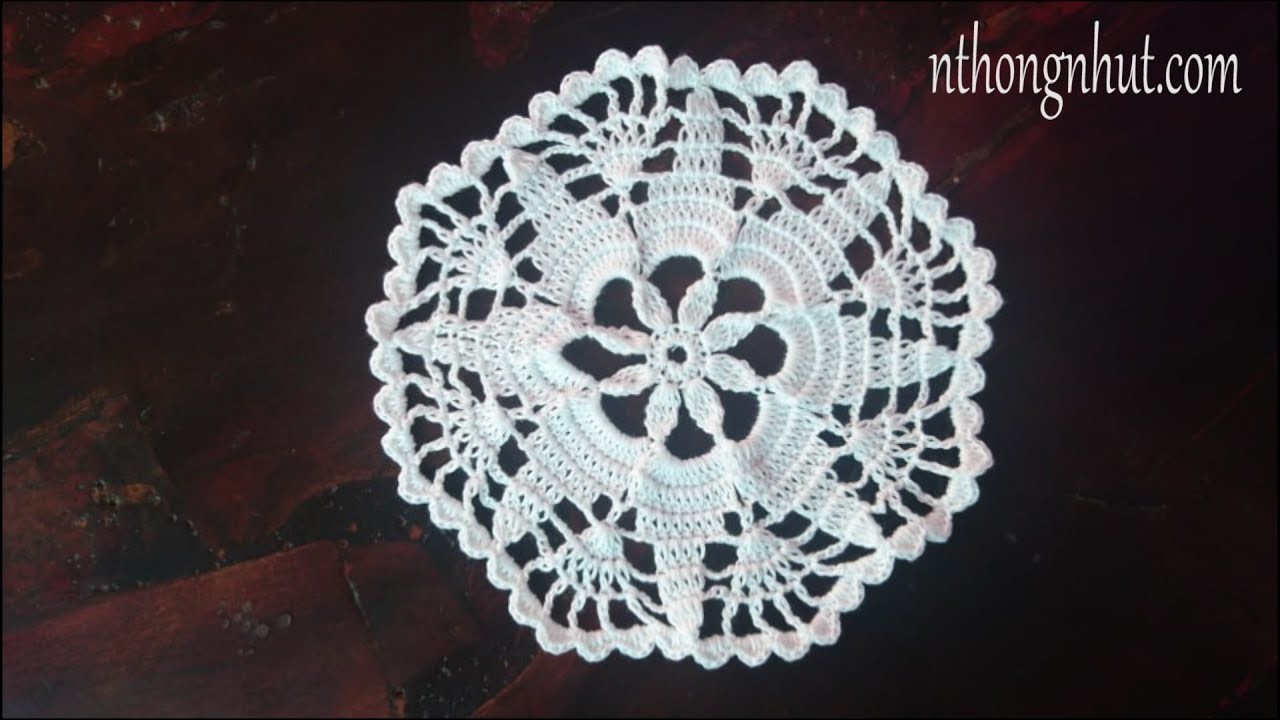 [ENG SUB] Crochet doily tutorial I Cómo tejer un tapete a crochet I Crochet Doily With Michelle