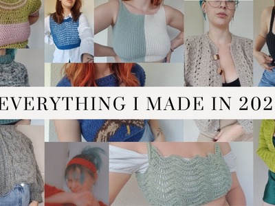 Everything I knitted in 2022 [KNITMAS 24]