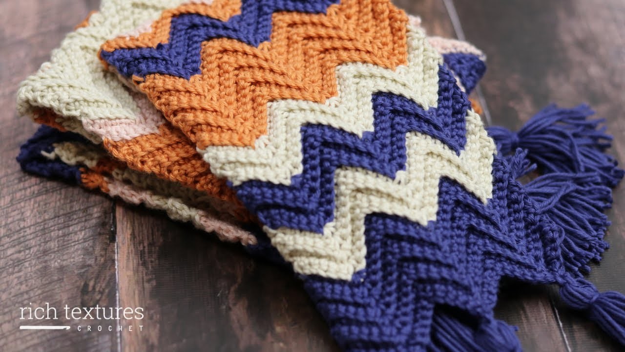 Horizons Scarf Crochet Pattern