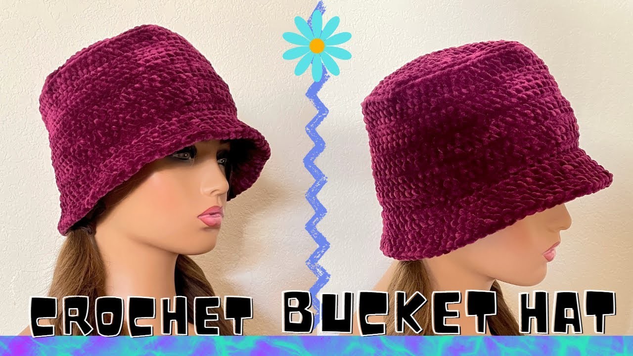 How to Crochet a Bucket Hat in Under 2 Hours - So Easy, Anyone Can Do It!