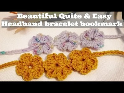 How to Crochet headband. different purpose pattern