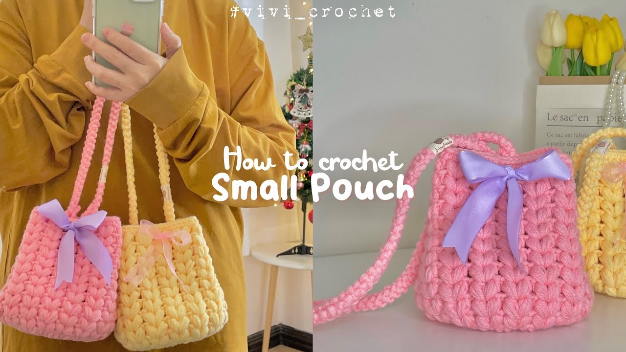 How To Crochet Small Pouch | Crochet Handmade Gift????
