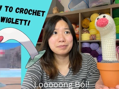 How to Crochet Wiglett from Pokemon Scarlet and Violet!