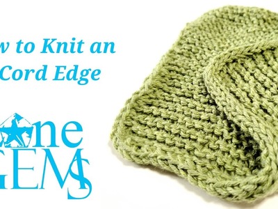 How to Knit an I-Cord Edge
