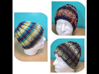 How to knit easiest hat ????How to knit an easy hat step by step ????