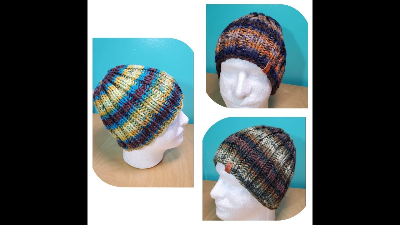 How to knit easiest hat ????How to knit an easy hat step by step ????