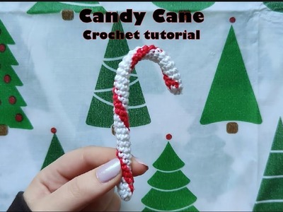 How to Make a Candy Cane | Crochet Tutorial