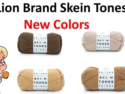 Lion Brand Skein Tones Yarn - 17 Different colorways - Show and Tell  #LIONBRAND