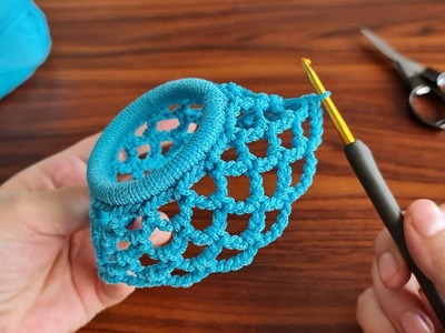 Super Idea????The most essential thing in the kitchen Super simple and useful amazing easy Crochet idea