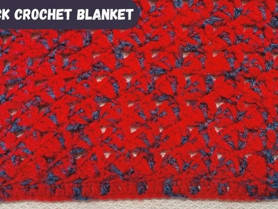 Two Row Repeat Quick Crochet Blanket Pattern